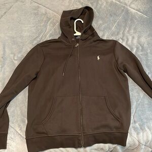 Polo Zip Up Hoodie